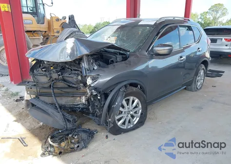 2019 Nissan Rogue Sv из США, поврежденный, VIN JN8AT2MT5KW252231